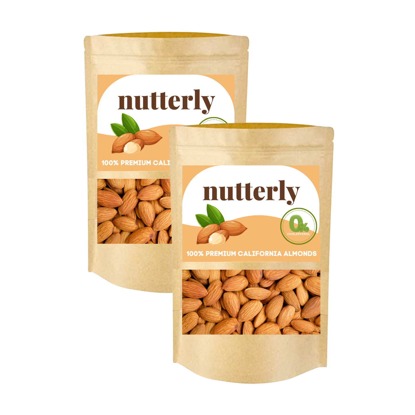 Nutterly - Premium California Almonds (Badam)