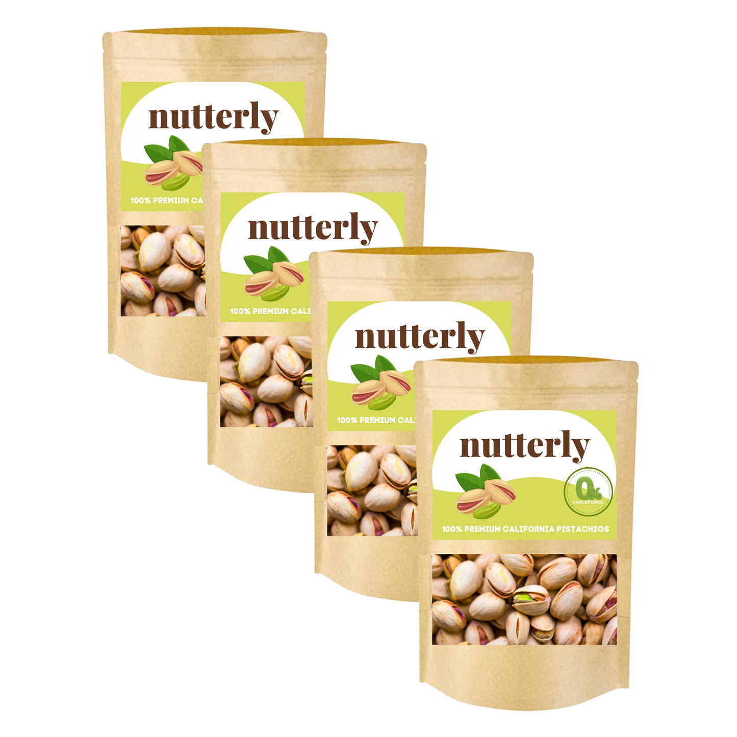 Nutterly - Premium California Pistachios (Pista)