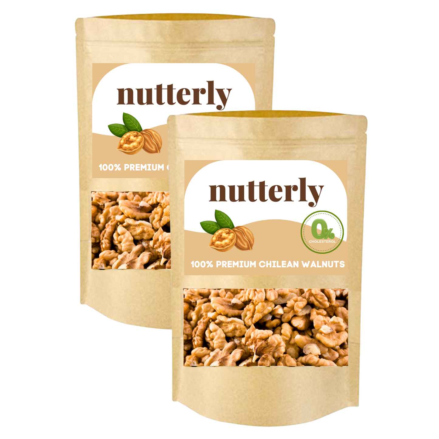 Nutterly - Premium Chilean Walnuts (Akhrot)[No Shell]