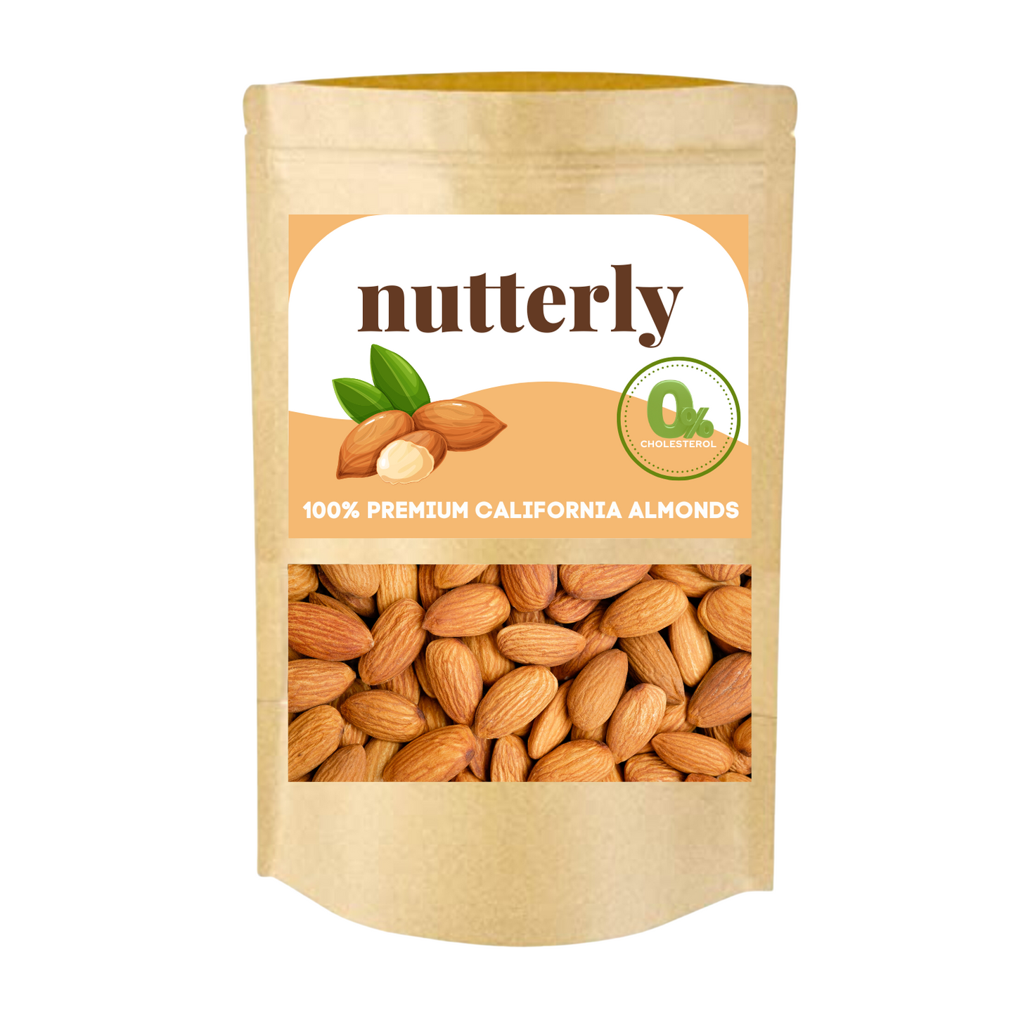 Nutterly - Premium California Almonds (Badam)